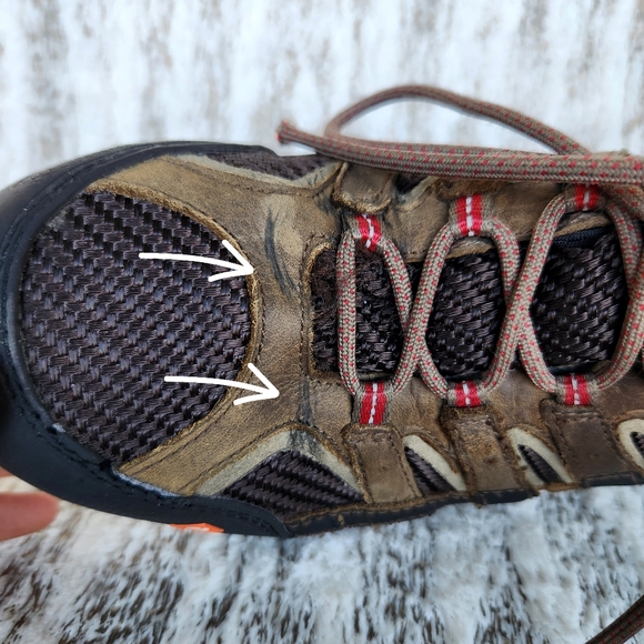 Merrell "Moab 2 Vent Mid Waterproof" Steel Toe Hiking Boot | Women's Size 9.5 - Picture 11 of 15